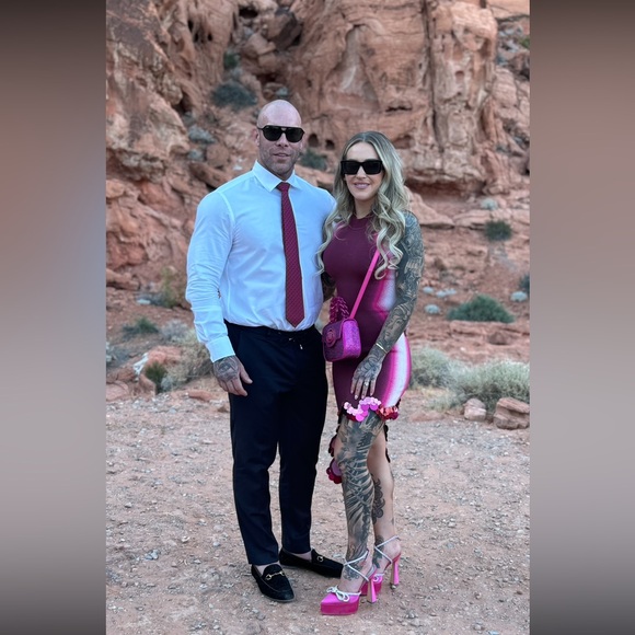 PH5 MAYA WAVY ASYMMETRIC DRESS - pink sequins - Picture 5 of 6